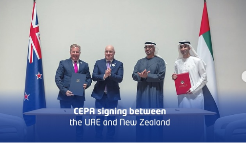 UAE and New Zealand