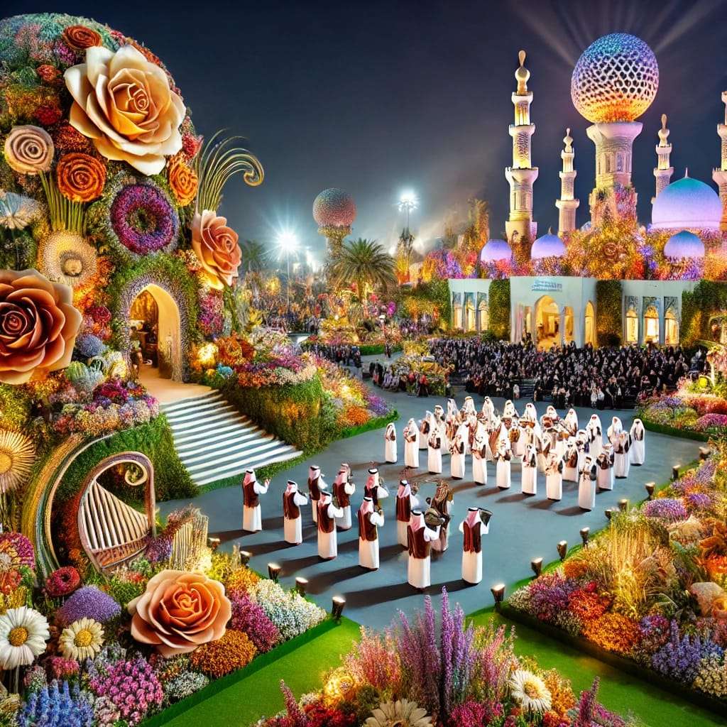 Abu Dhabi’s Arts and Flowers Festival