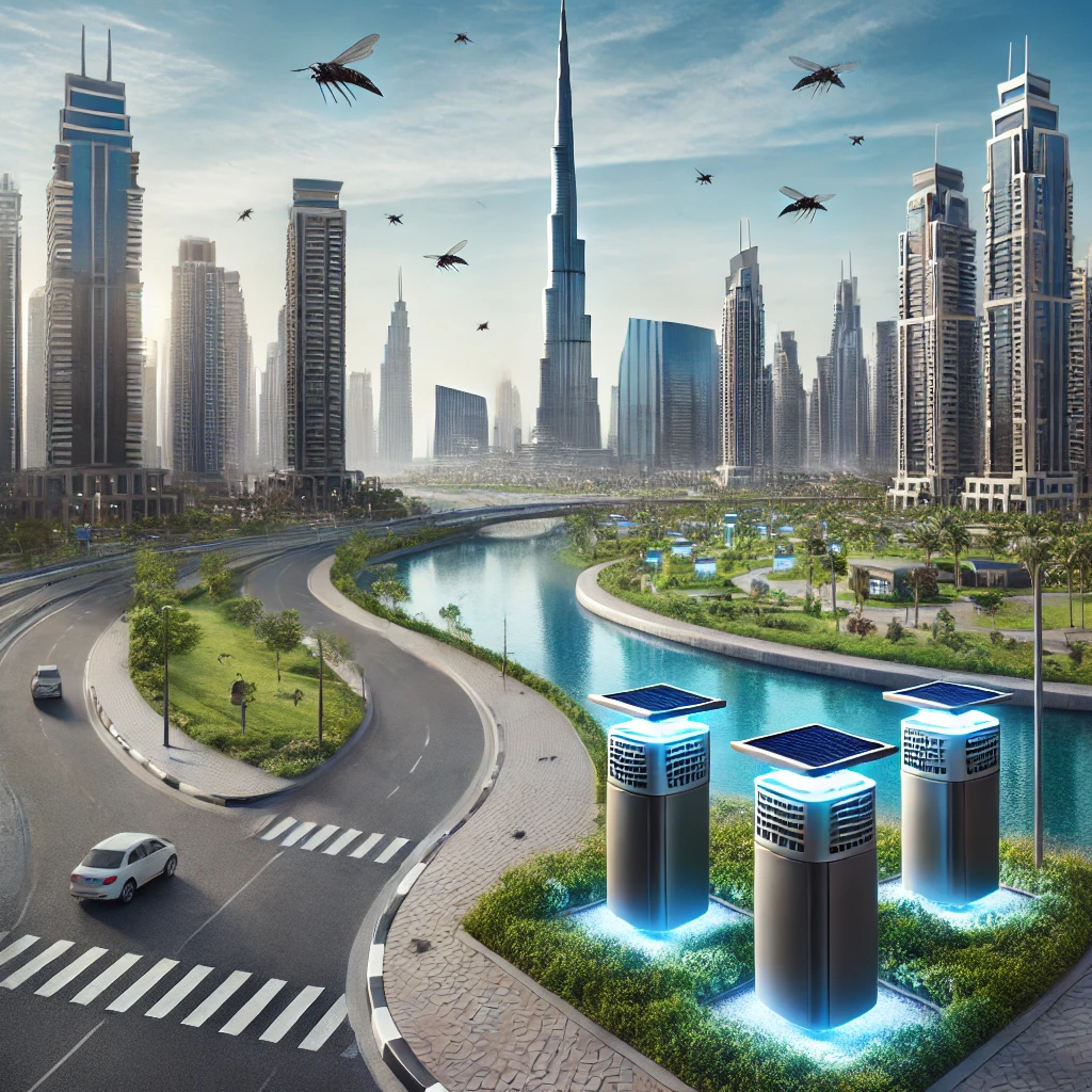 smart traps to control mosquitoes