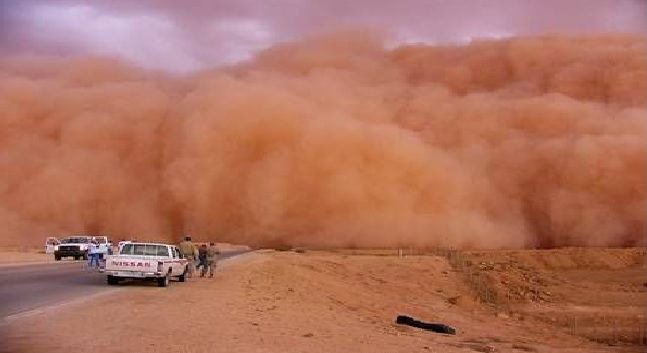 Massive Dust Storm