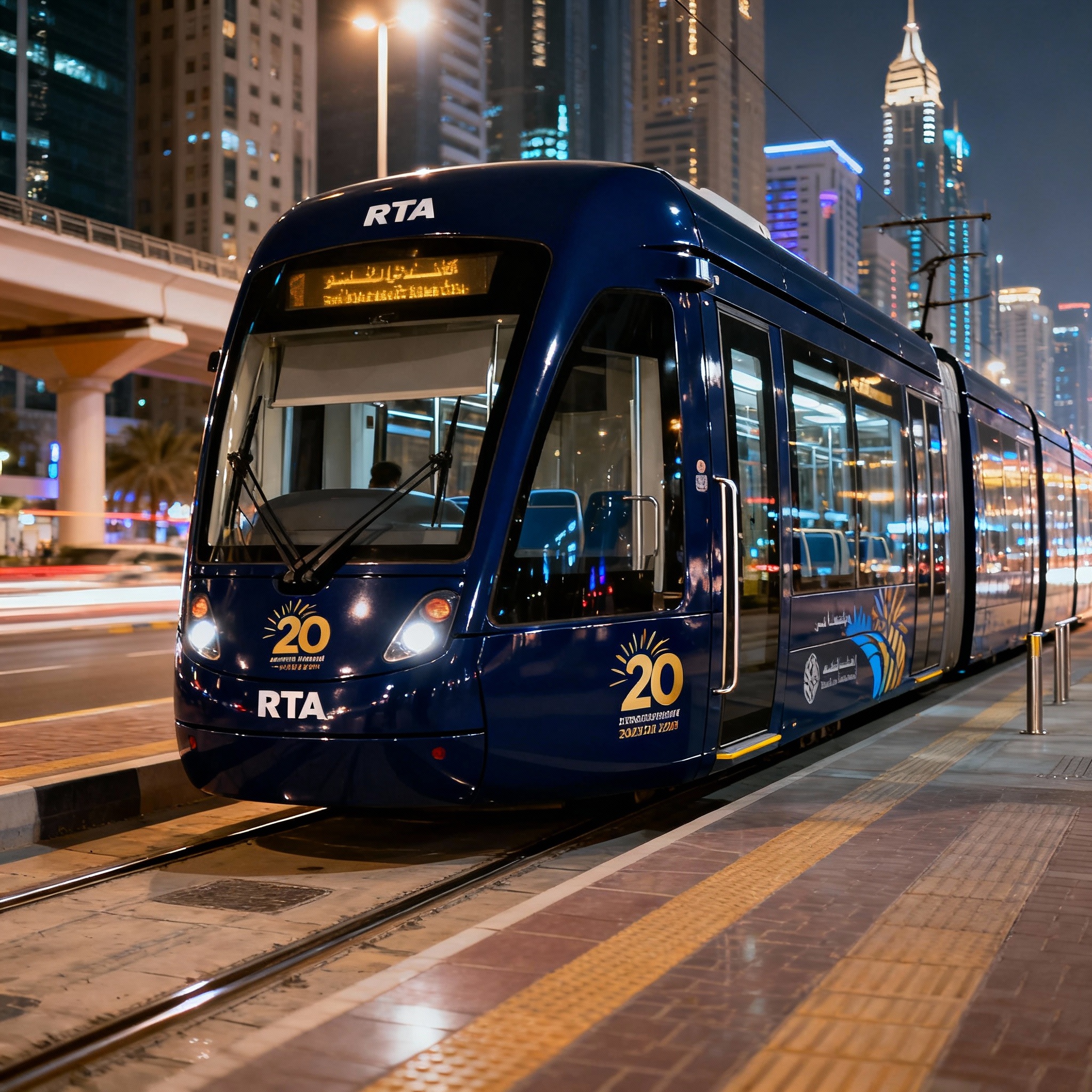 Dubai Tram New Look