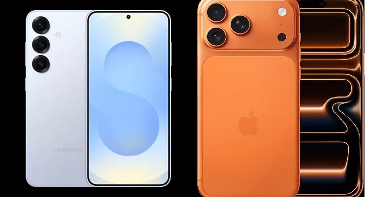 Samsung S25 vs iPhone 17